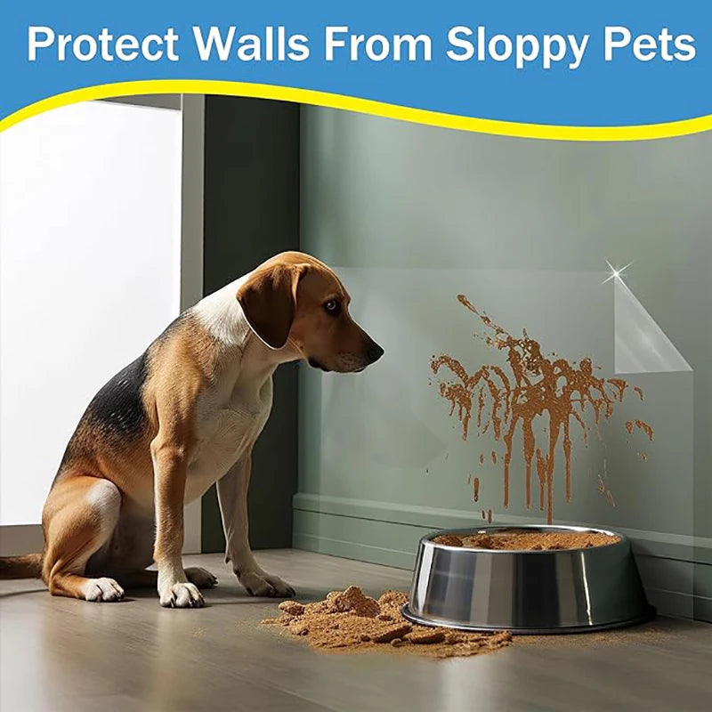 Transparent Wallpaper Decoration Waterproof and Oil Resistant Self-Adhesive Wall Stickers Kitchen and Bedroom Backgrounds